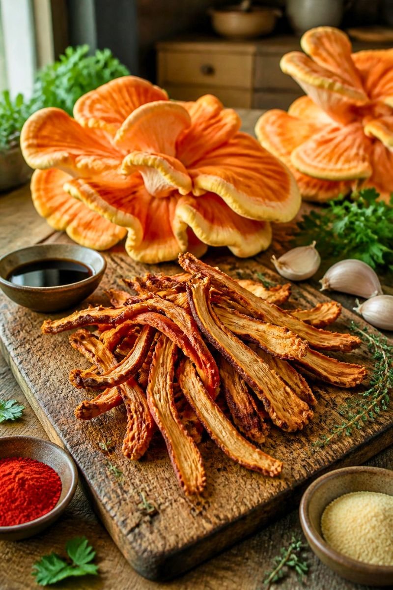 Chicken of The Woods Jerky Recipe
