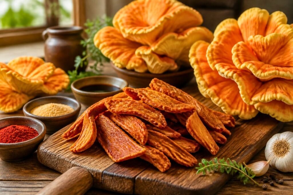 Chicken of The Woods Jerky Recipe