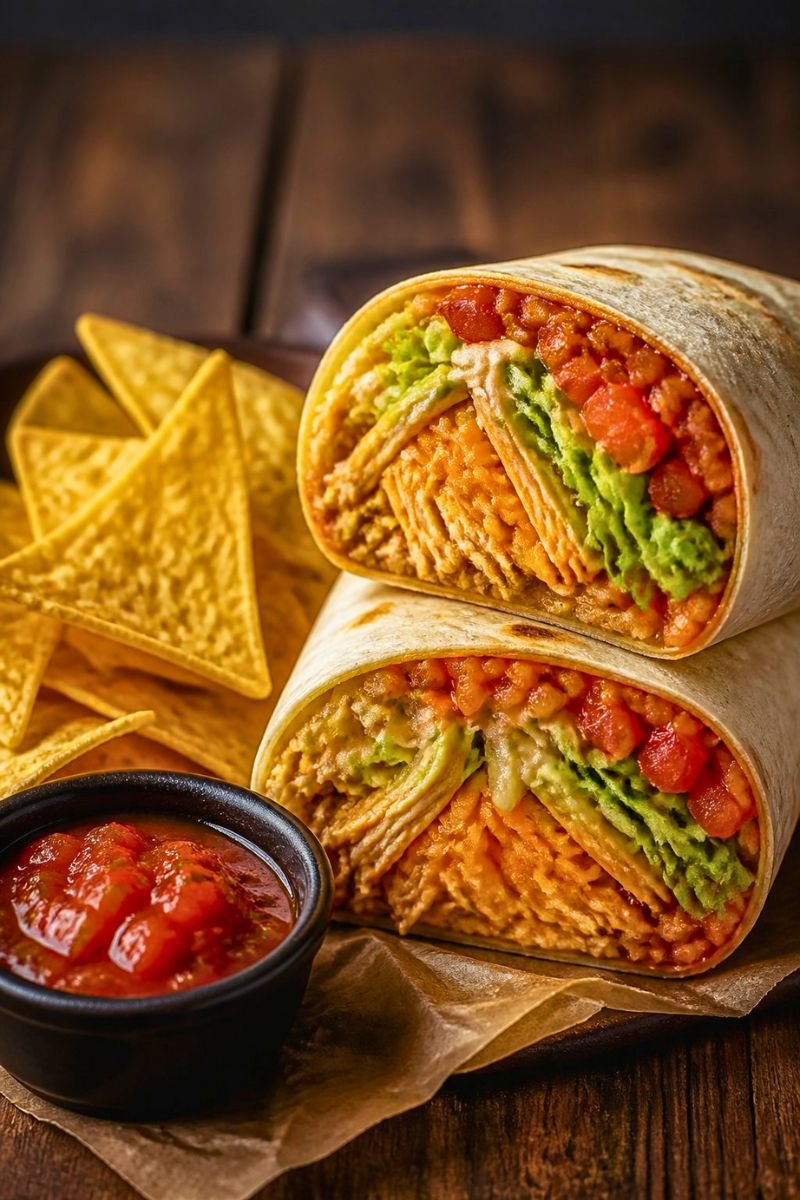 Shredded Chicken Burrito Taco Bell Recipe