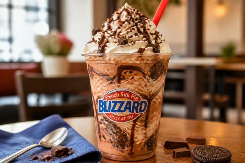French Silk Pie Blizzard Recipe