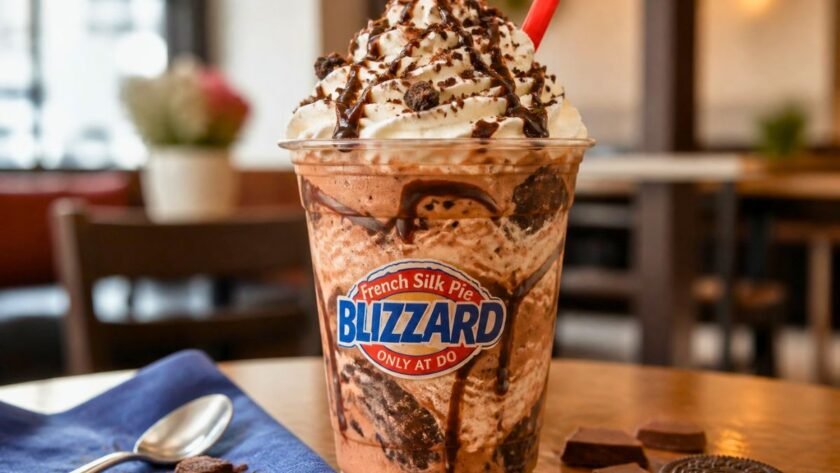 French Silk Pie Blizzard Recipe