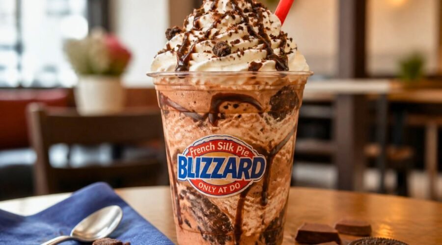 French Silk Pie Blizzard Recipe