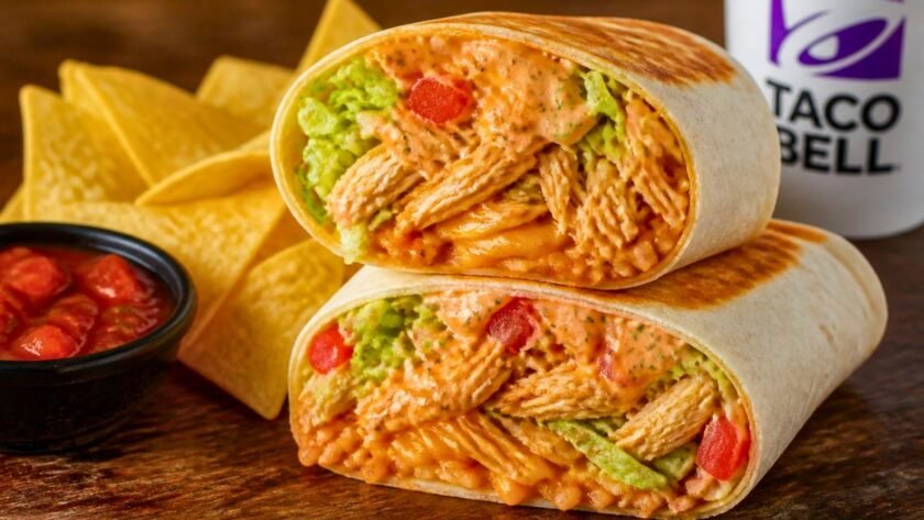 Shredded Chicken Burrito Taco Bell Recipe