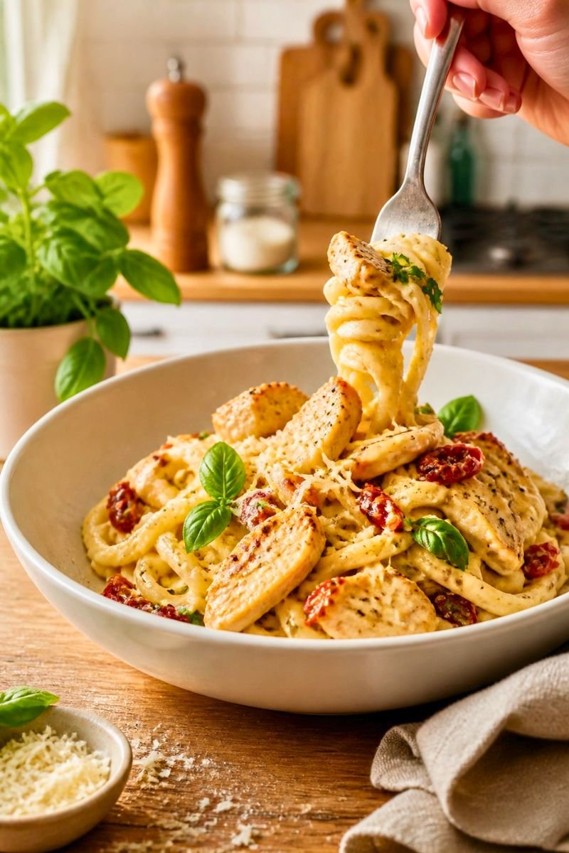 15 Minute Marry Me Chicken Pasta Recipe