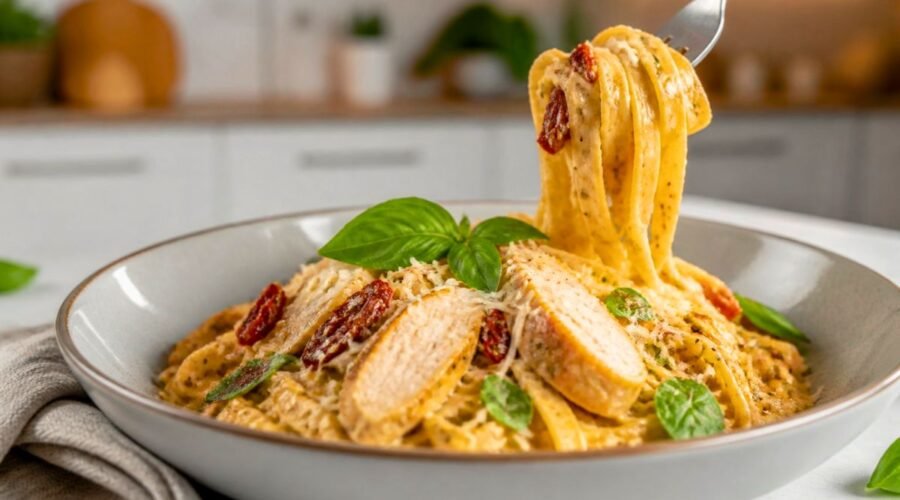 15 Minute Marry Me Chicken Pasta Recipe