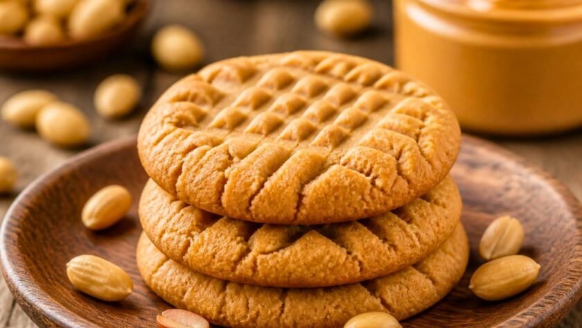 3 Ingredient Peanut Butter Cookies Recipe