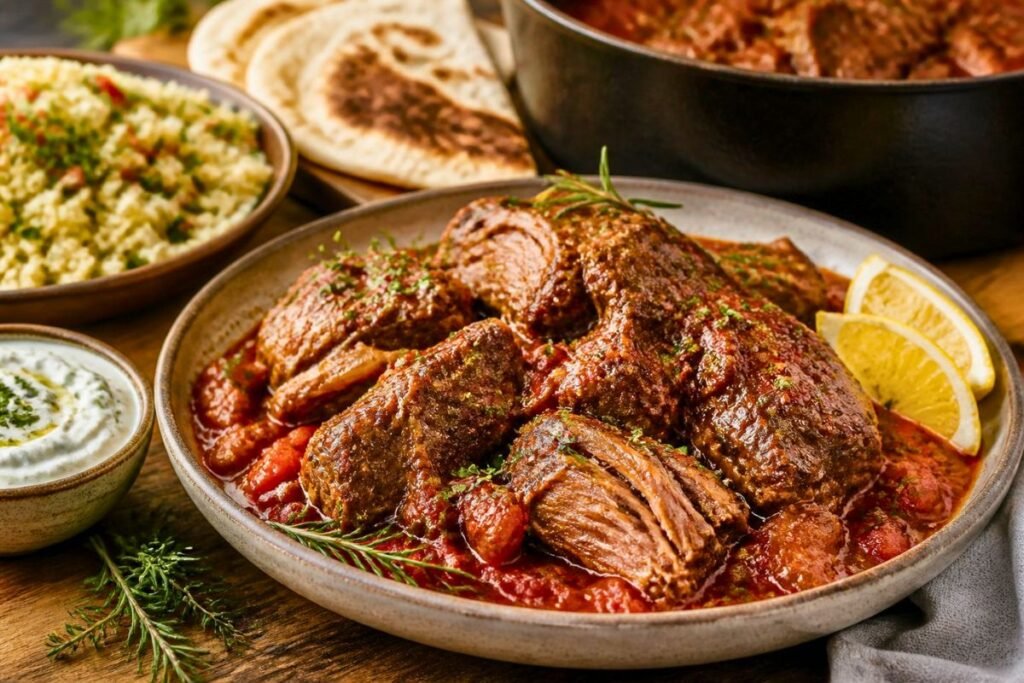 Cava Braised Lamb Recipe