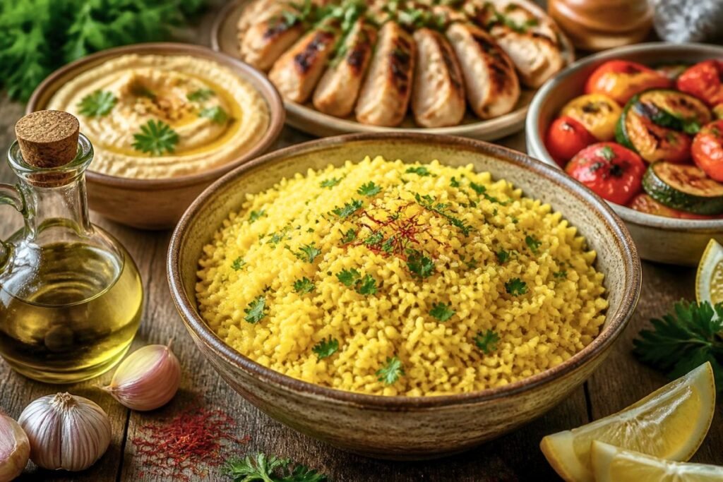 Cava Saffron Rice Recipe