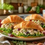 Croissant Chicken Salad Sandwiches Recipe