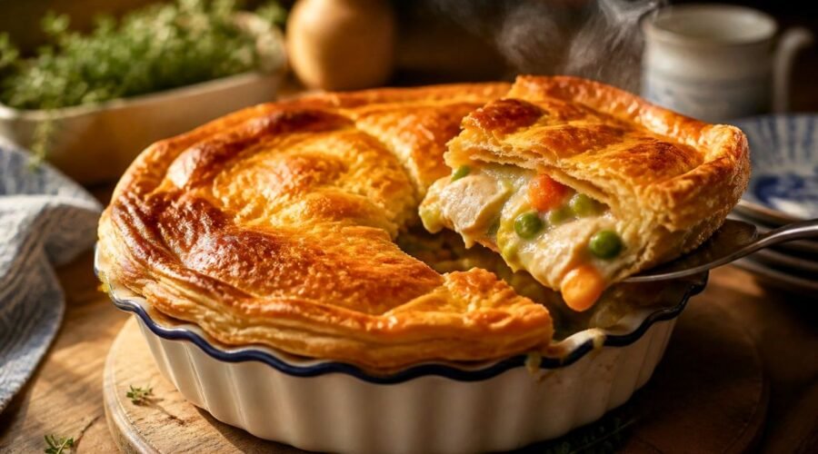 Jamie Olivers 5 Ingredients Chicken Pot Pie Recipe