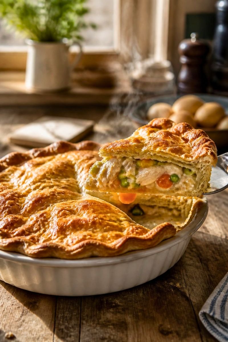 Jamie Olivers 5 Ingredients Chicken Pot Pie Recipe
