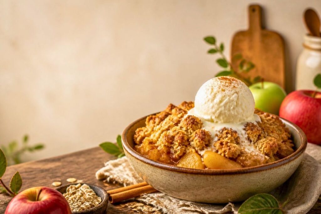 Jamie Oliver's Apple Crumble Recipe