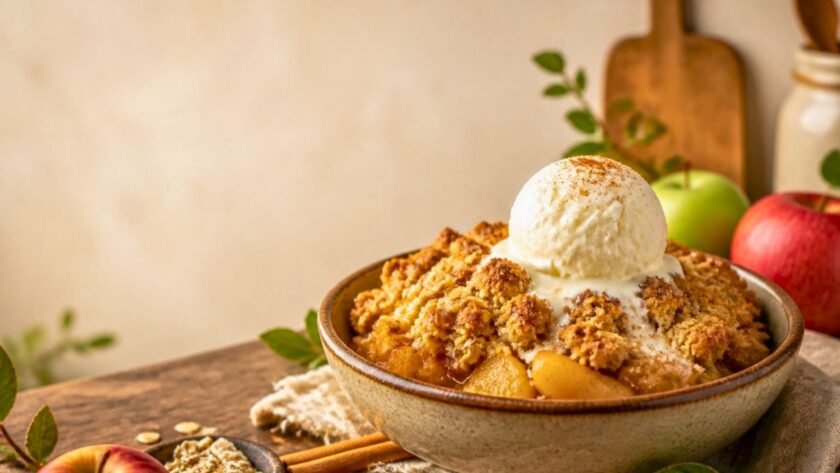 Jamie Oliver's Apple Crumble Recipe