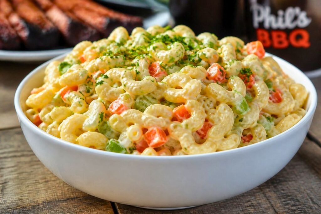 Phil's BBQ Macaroni Salad Recipe