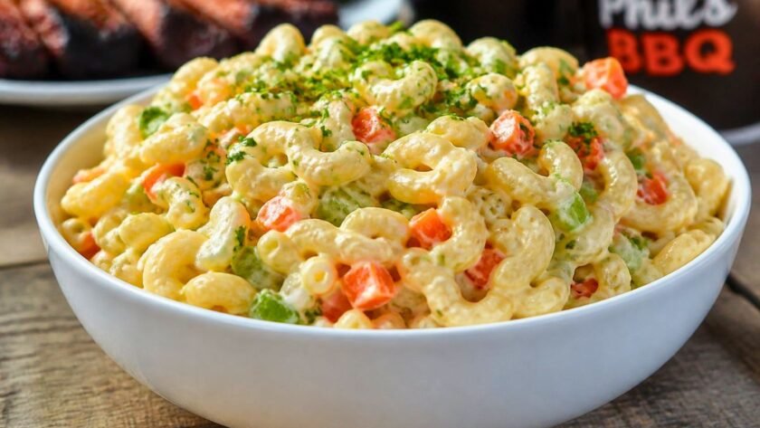 Phil's BBQ Macaroni Salad Recipe