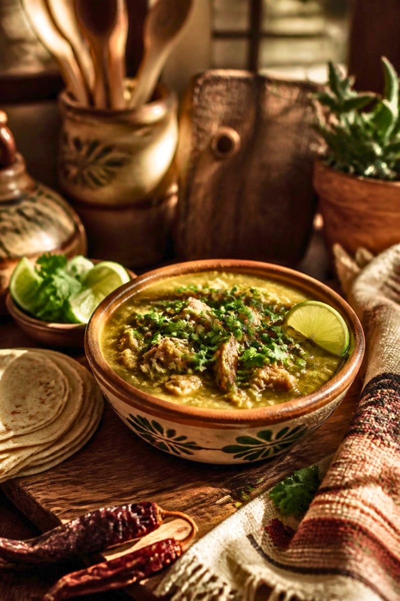 Santiago's Green Chili Recipe