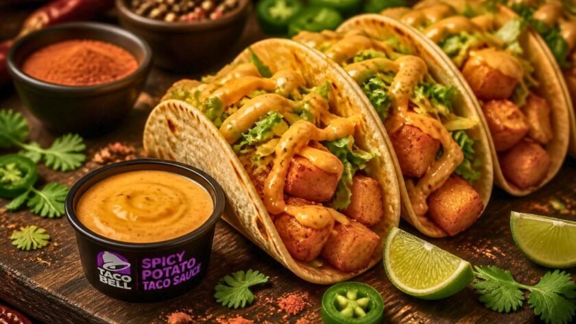 Taco Bell Spicy Potato Taco Sauce Recipe