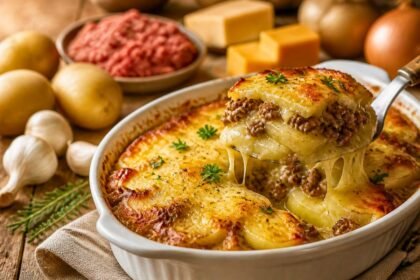 Beef and Potato Bake Recipe