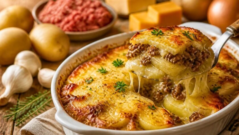 Beef and Potato Bake Recipe