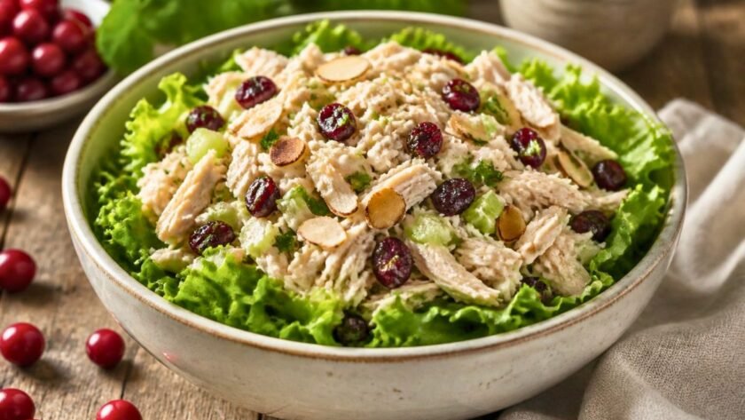 Cranberry Almond Chicken Salad Recipe