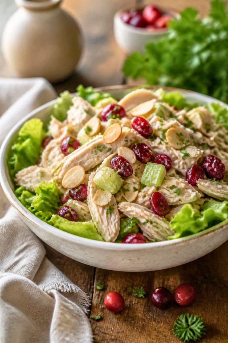 Cranberry Almond Chicken Salad Recipe