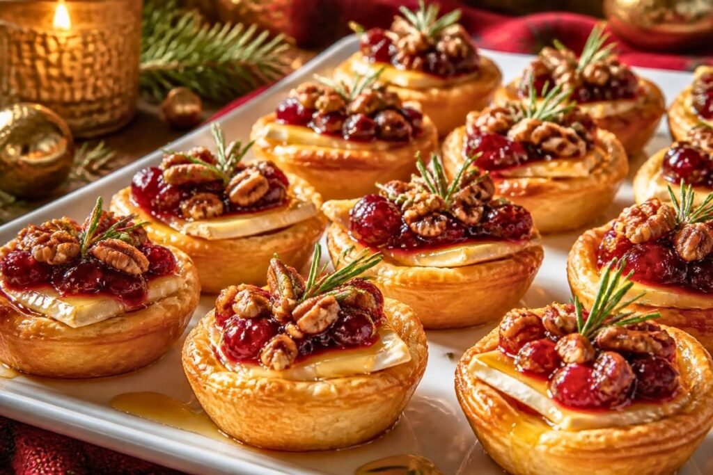 Cranberry Brie Bites Recipe 