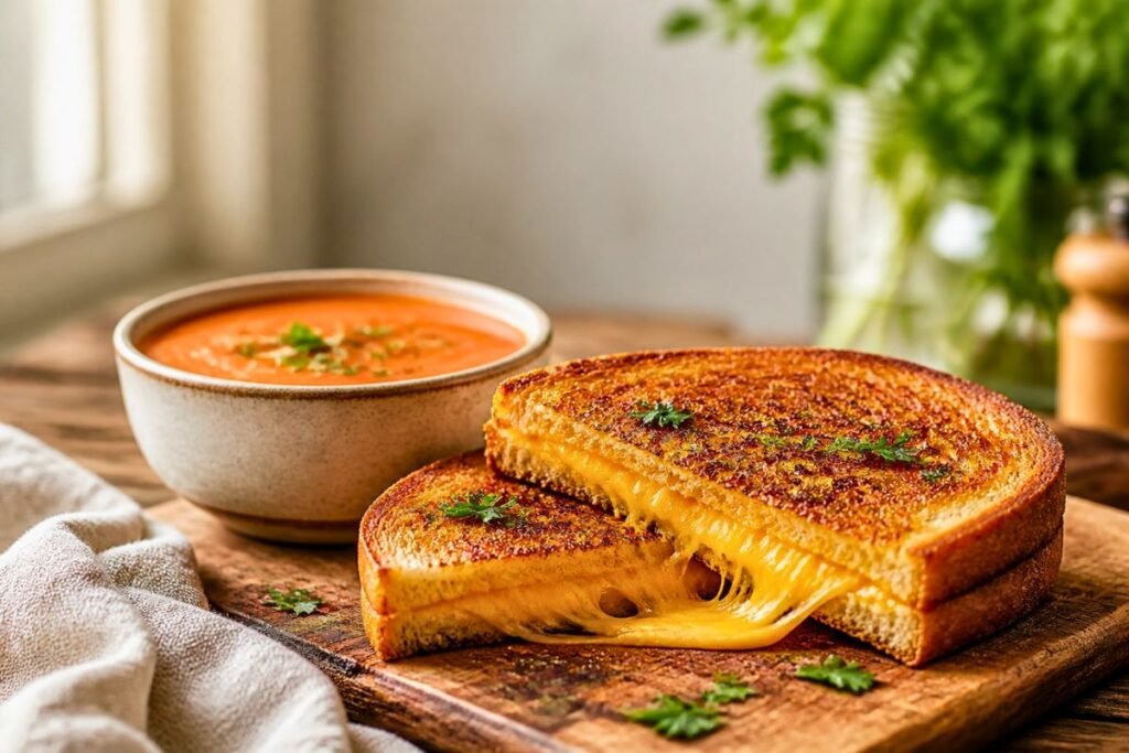 Crispy Air Fryer Grilled Cheese Recipe