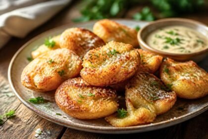 Crispy Smashed Potatoes Recipe