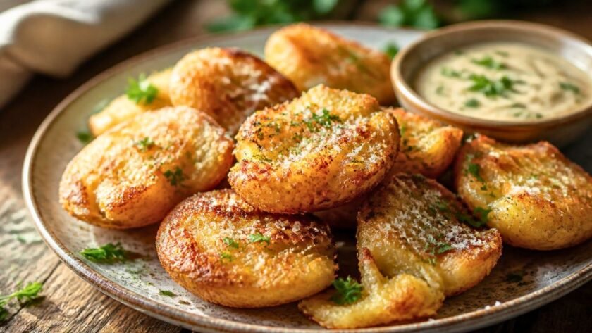 Crispy Smashed Potatoes Recipe