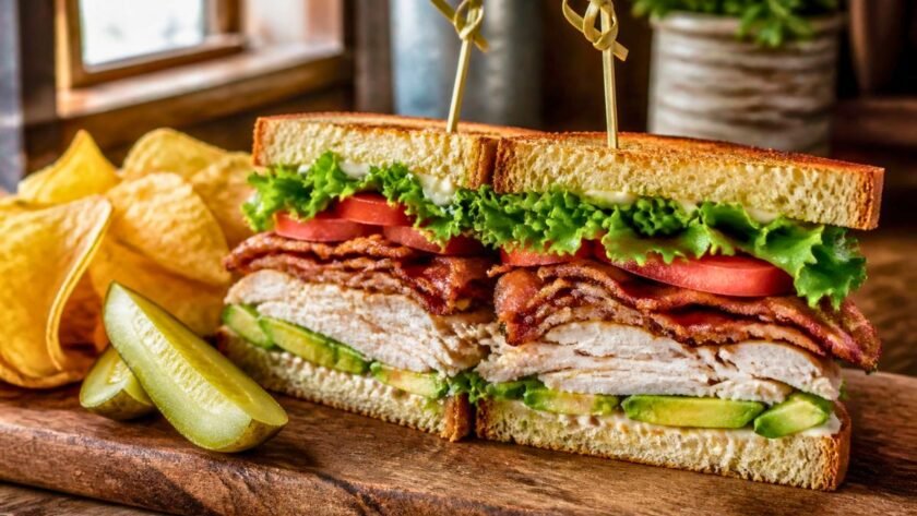 Easy Turkey Club Sandwich Recipe