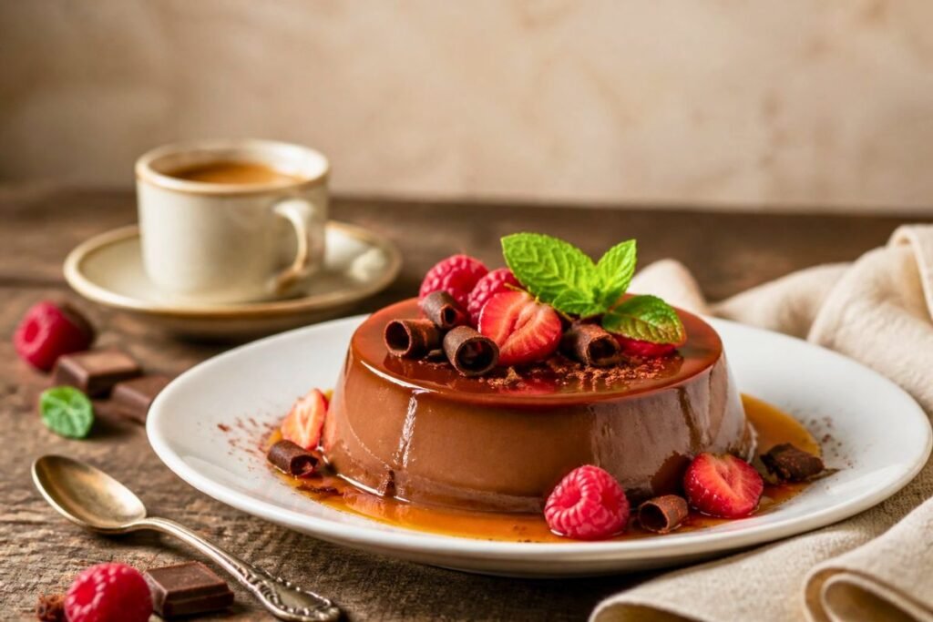 French Chocolate Flan Recipe