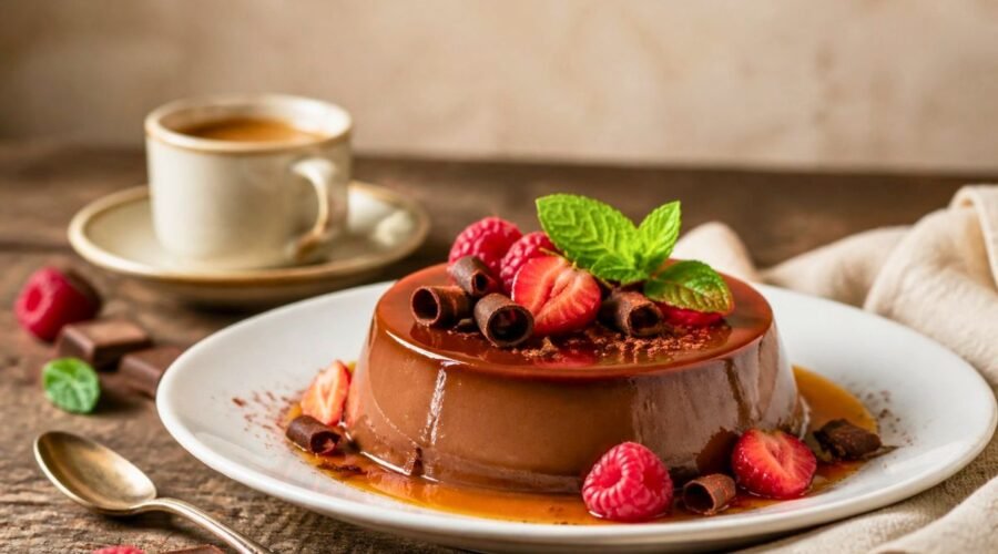 French Chocolate Flan Recipe