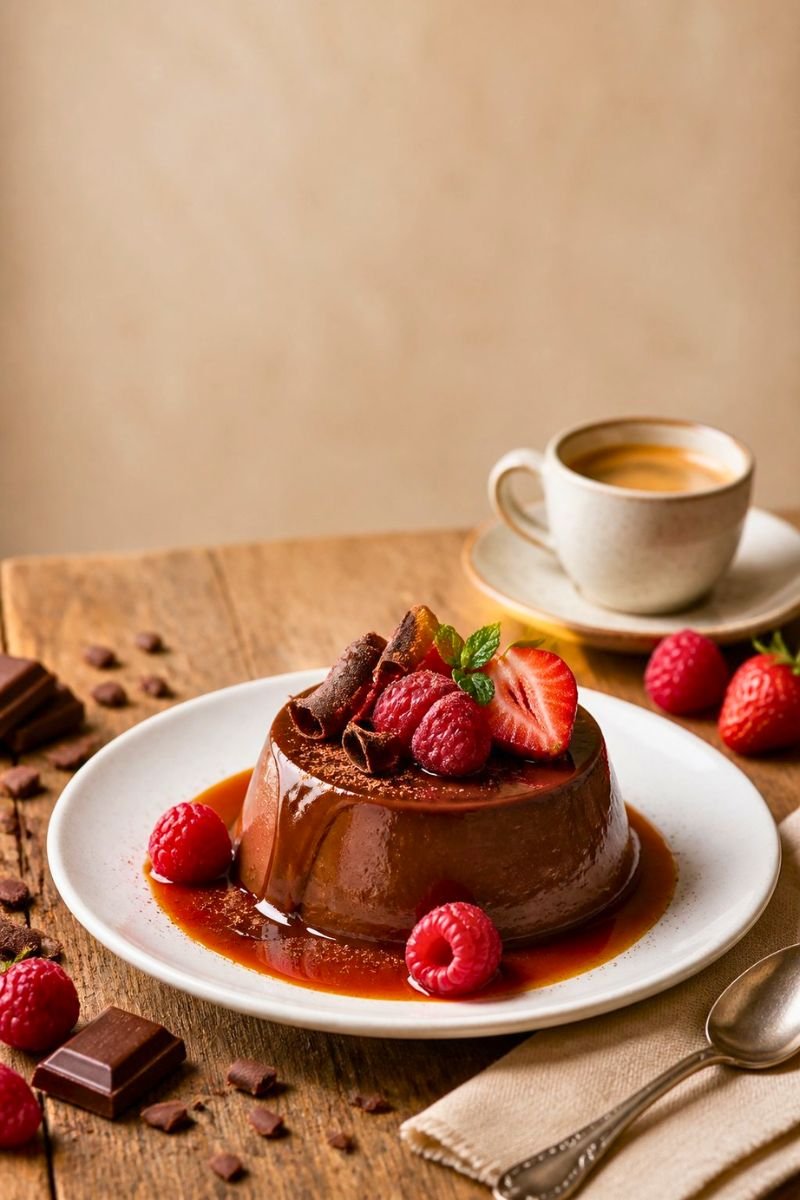 French Chocolate Flan Recipe