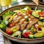 Grilled Chicken Avocado Salad Recipe