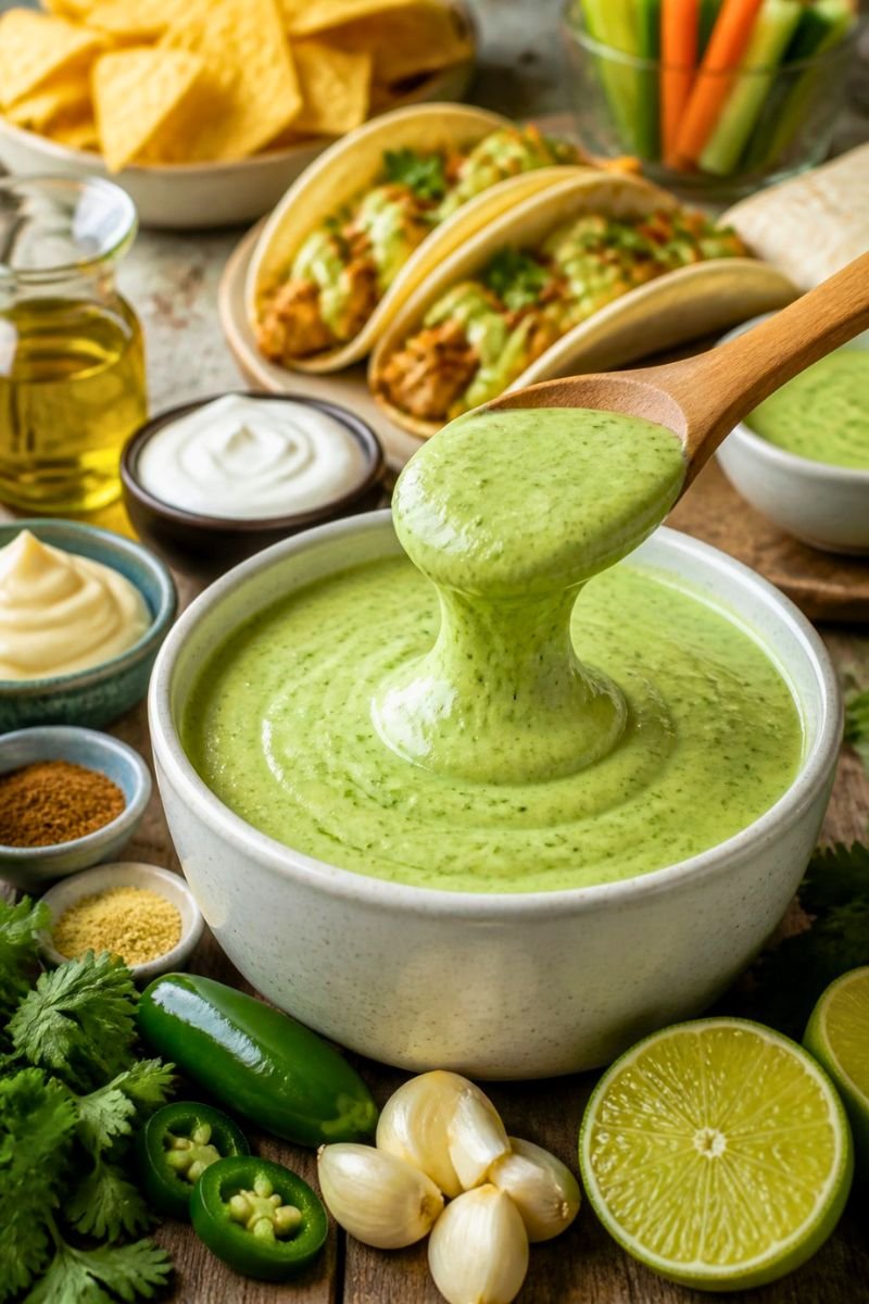 Gringos Green Sauce Recipe