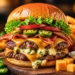 Jalapeno Popper Smash Burger Recipe