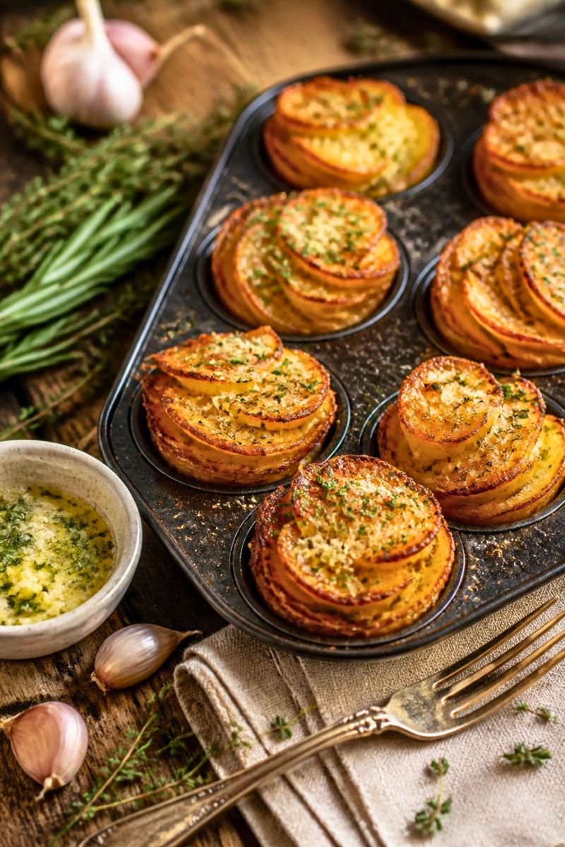 Muffin Tin Potatoes Recipe