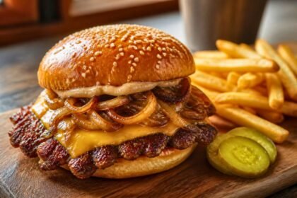 Oklahoma Onion Smash Burger Recipe