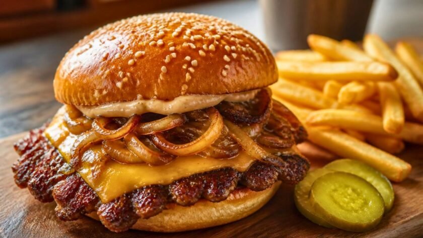 Oklahoma Onion Smash Burger Recipe