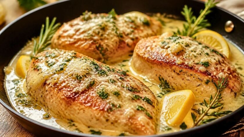 One Pan Garlic Parmesan Chicken Recipe