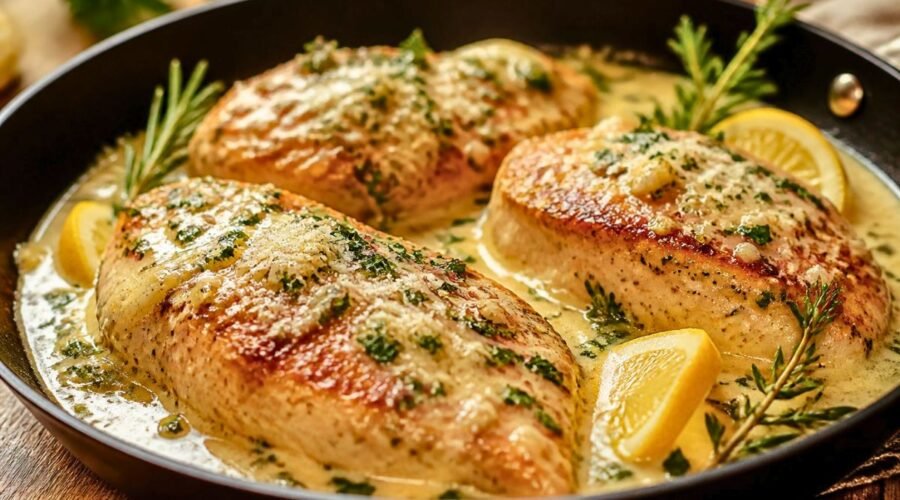 One Pan Garlic Parmesan Chicken Recipe