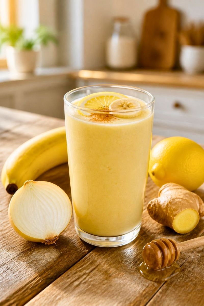 Onion and Banana Juice Recipe