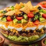 Seven layer taco salad Recipe