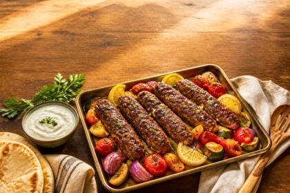 Sheet Pan Beef Kabab Recipe