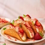 Strawberry Crunch Cheesecake Tacos Recipe