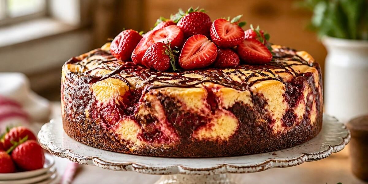 Strawberry Earthquake Cake Recipe